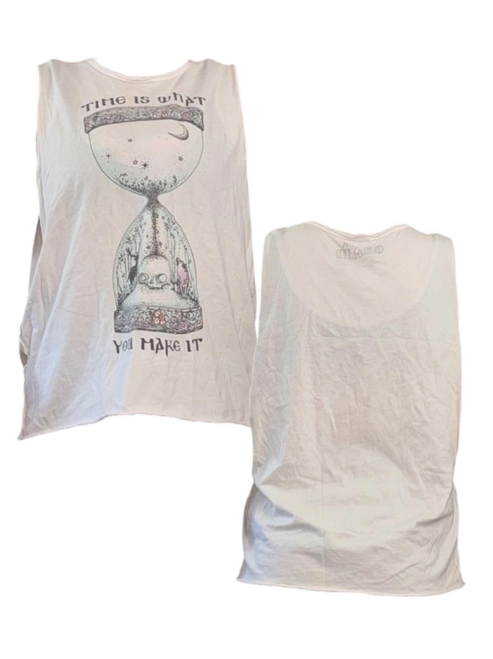 Black Matter Time Is What You Make It Muscle Tee